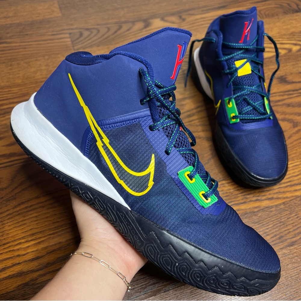 2020 Nike Kyrie Flytrap 4 'Blue Void Yellow' size 14
